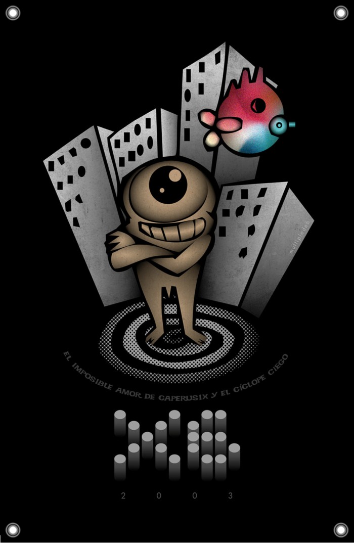 El Cíclope Ciego Poster